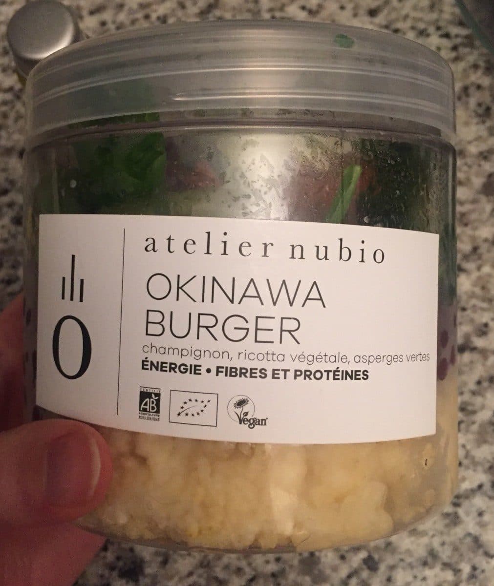 Open Food Facts Okinawa burger packshot