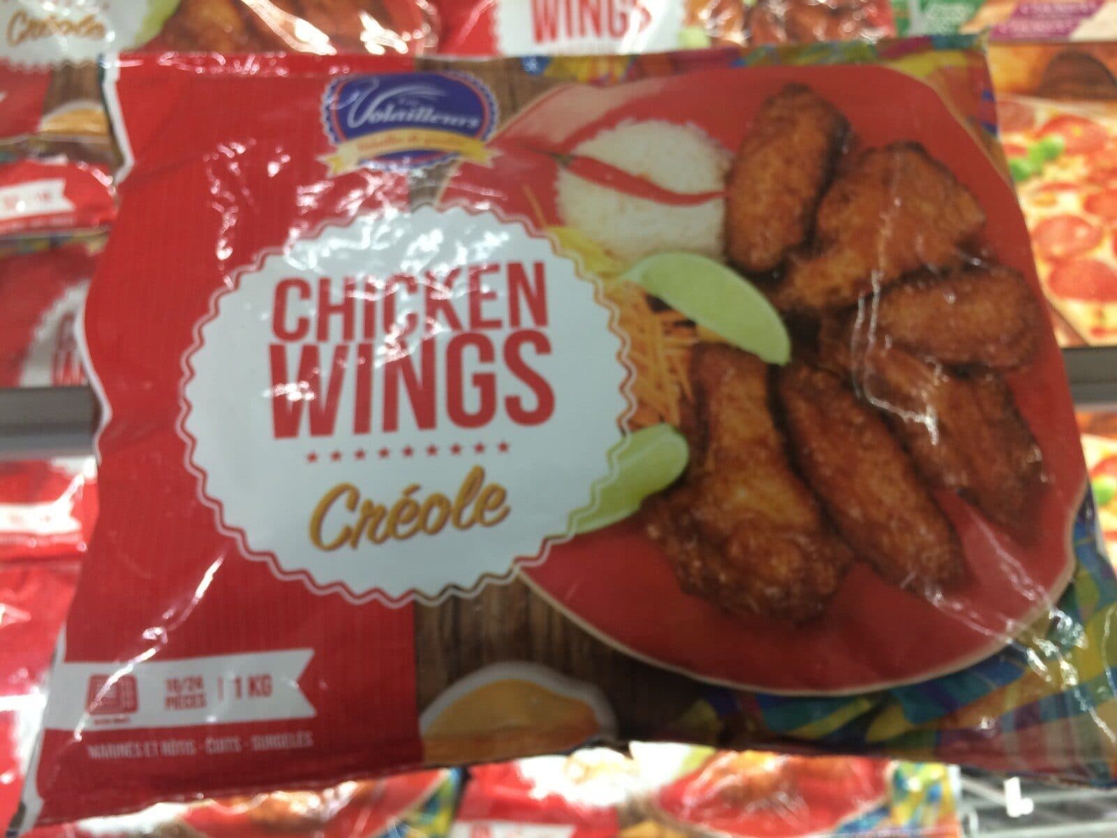 Open Food Facts Chicken Wings Créole packshot