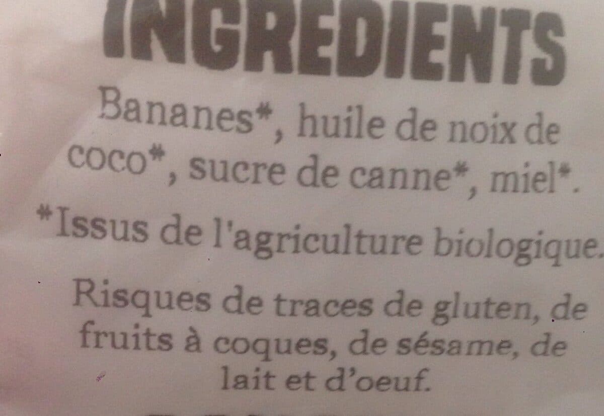Biothentic Banane chips packshot
