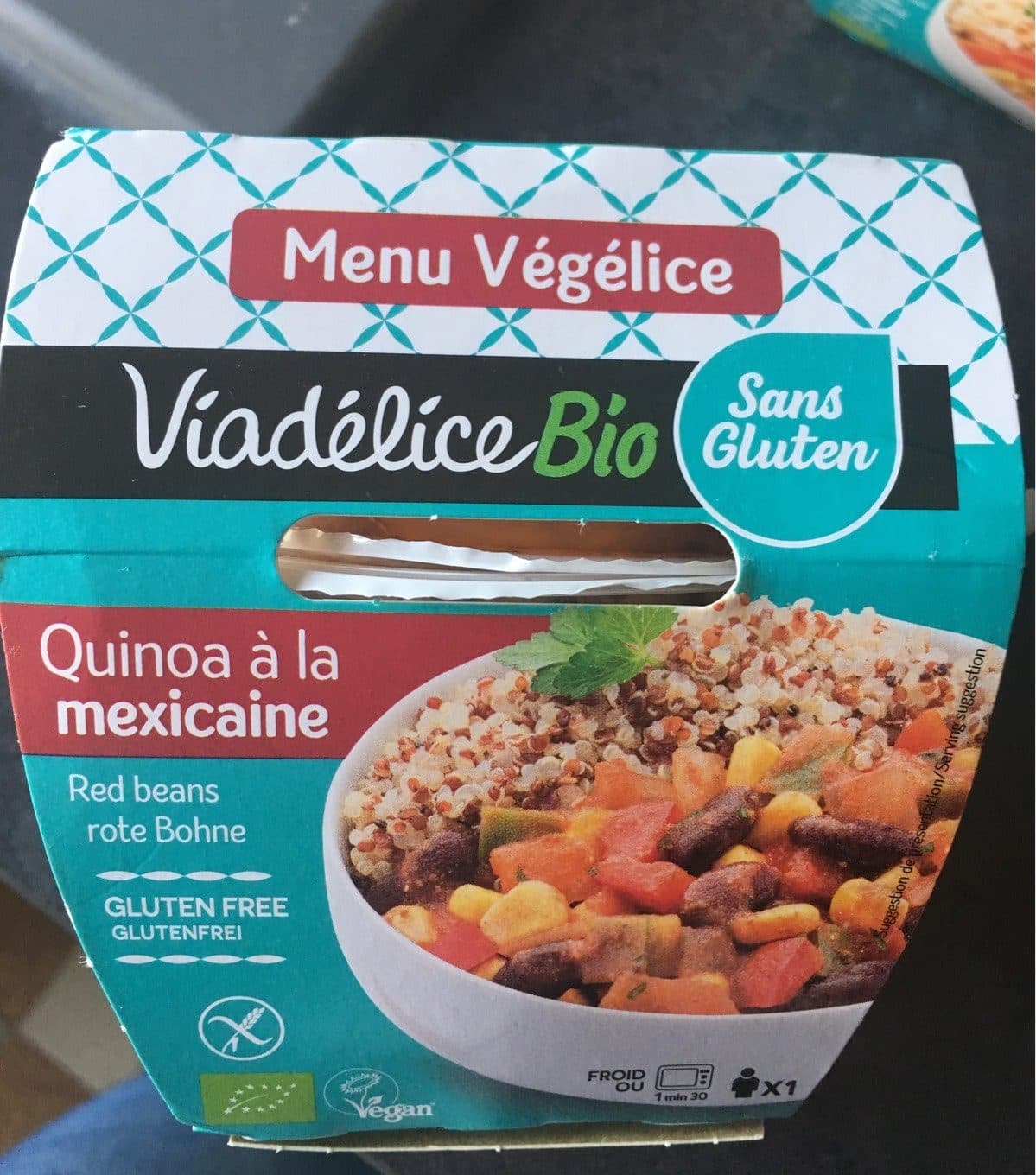 Viadélice Quinoa à la mexicaine packshot