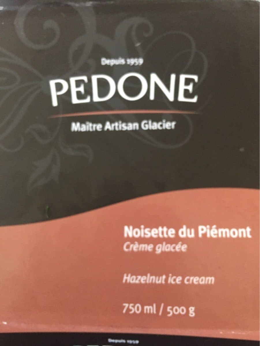 Open Food Facts Noisette du Piémont Crème glacée packshot