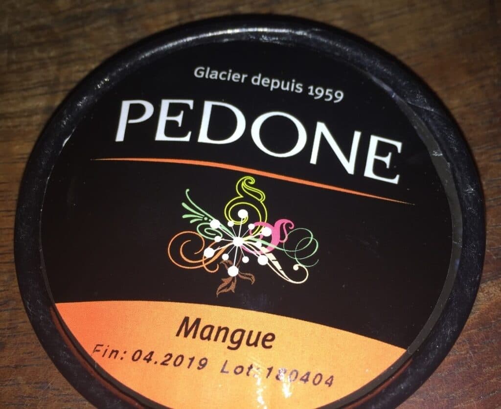 Pedone Sorbet mangue packshot