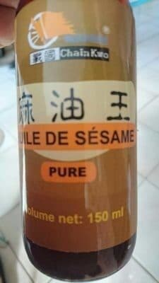 Chainkwo Huile de sésame pure packshot