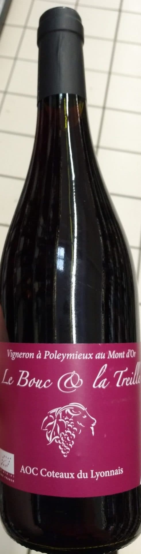 Le Bouc & La Treille Coteaux du Lyonnais packshot