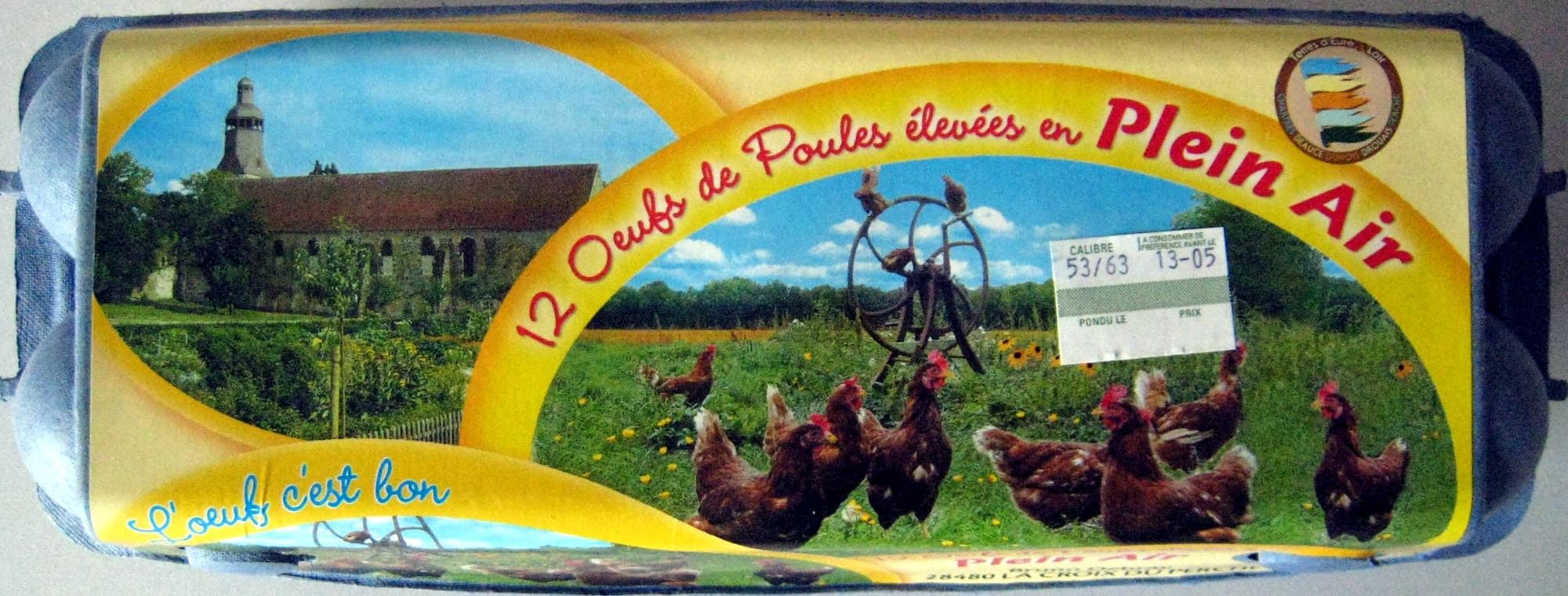 Bruno Debray 12 oeufs Plein Air-Bruno Debray packshot