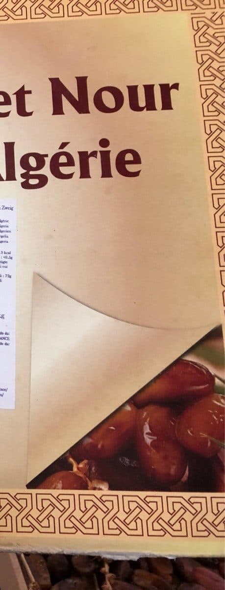 Exquise Dattes brancher packshot