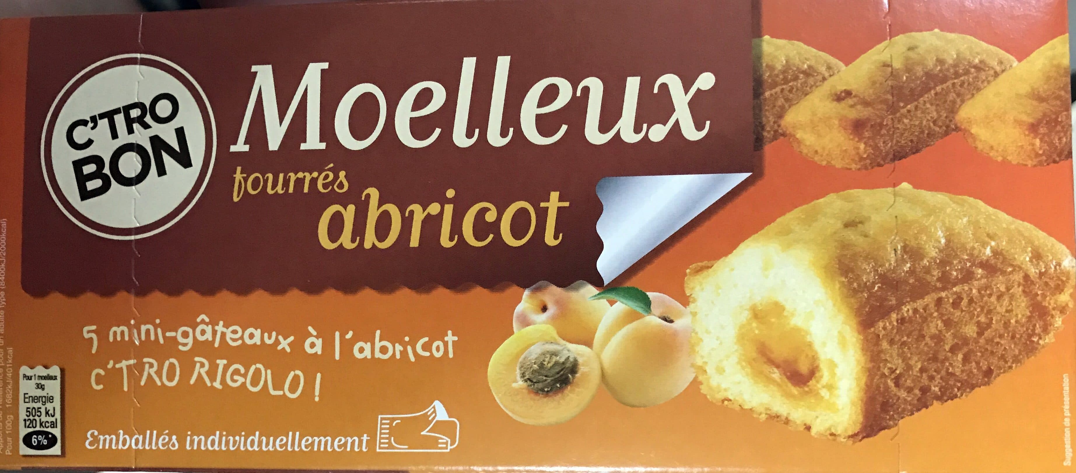 AB Foods Moelleux fourrés abricot packshot