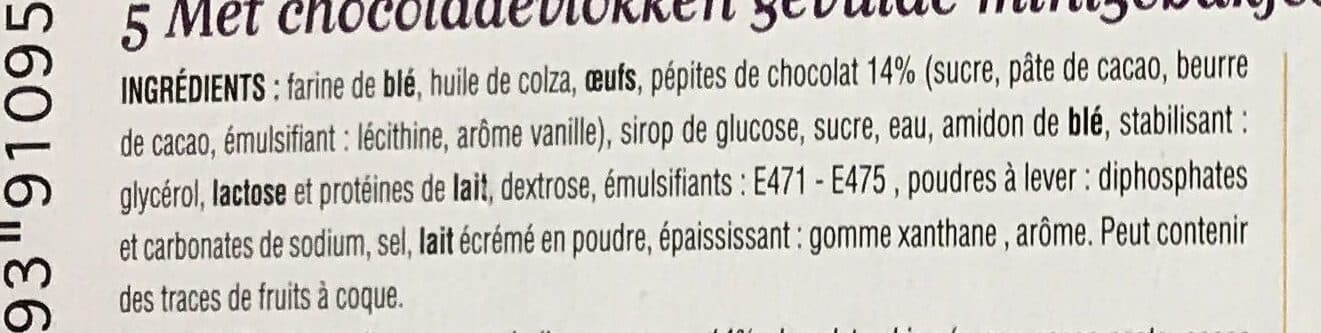C'Tro Bon Moelleux aux pépites de chocolat packshot