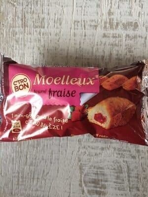 C’TRO BON Moelleux fourre fraise packshot