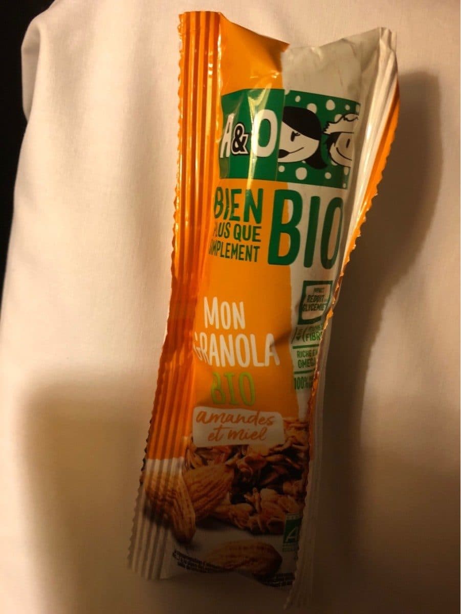 Aline & Olivier Mon granola bio packshot
