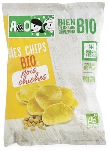 A&O Mes chips bio pois chiches packshot