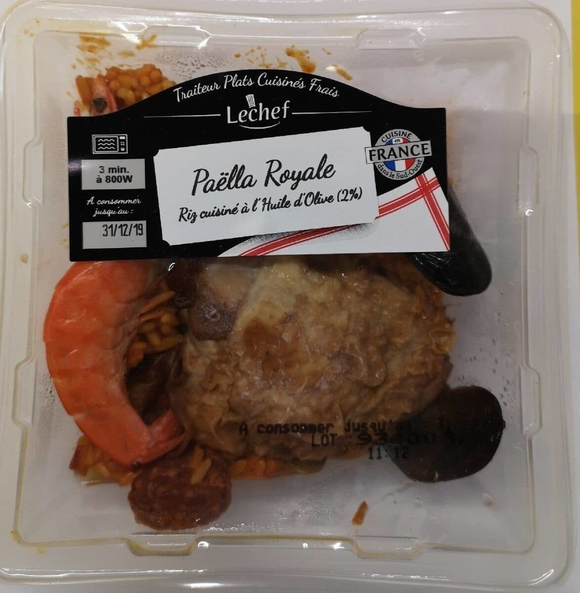 Lechef Paella Royale packshot