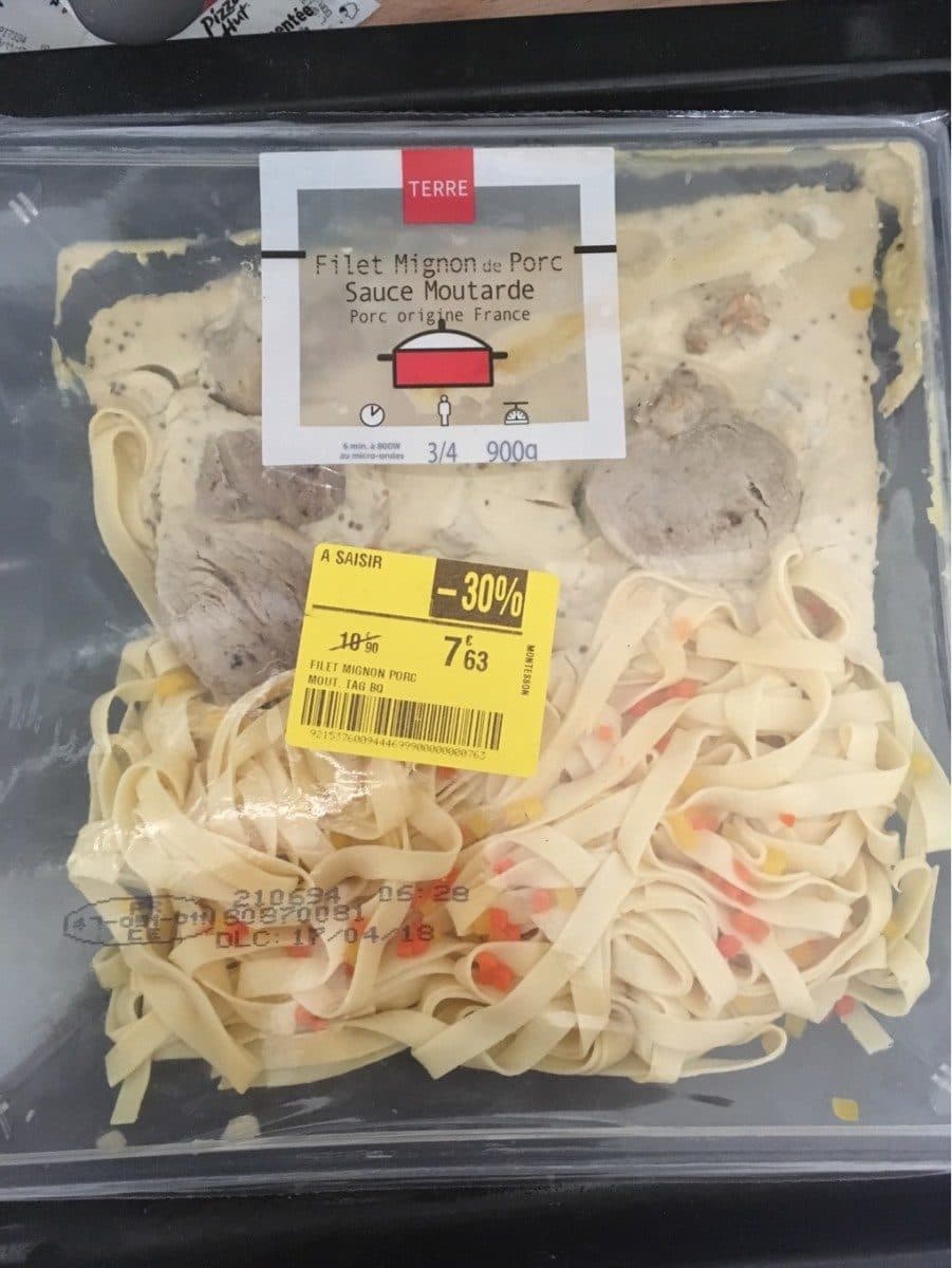Lechef Filet mignon de porc sauce moutarde packshot
