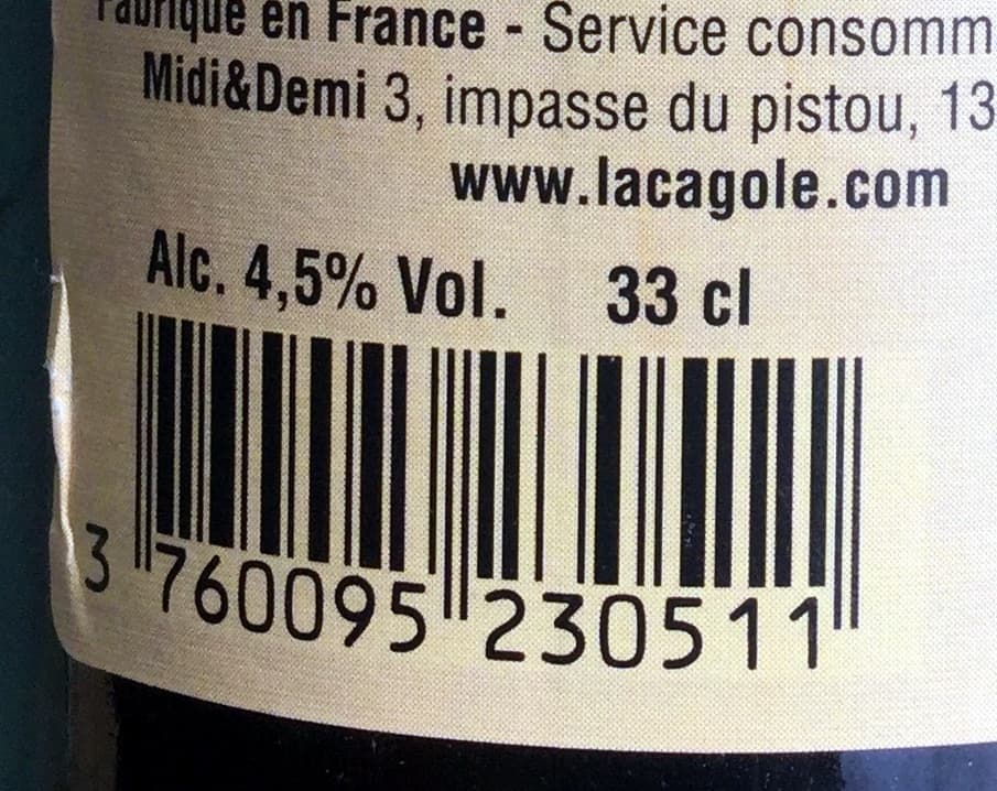 La Cagole Bière blanche packshot