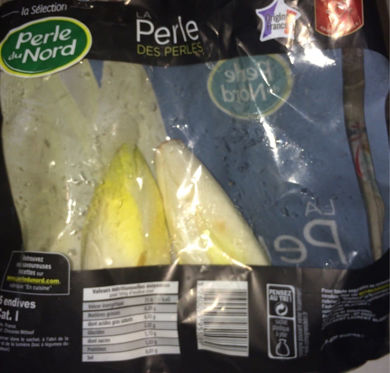 Perle du Nord Endives packshot