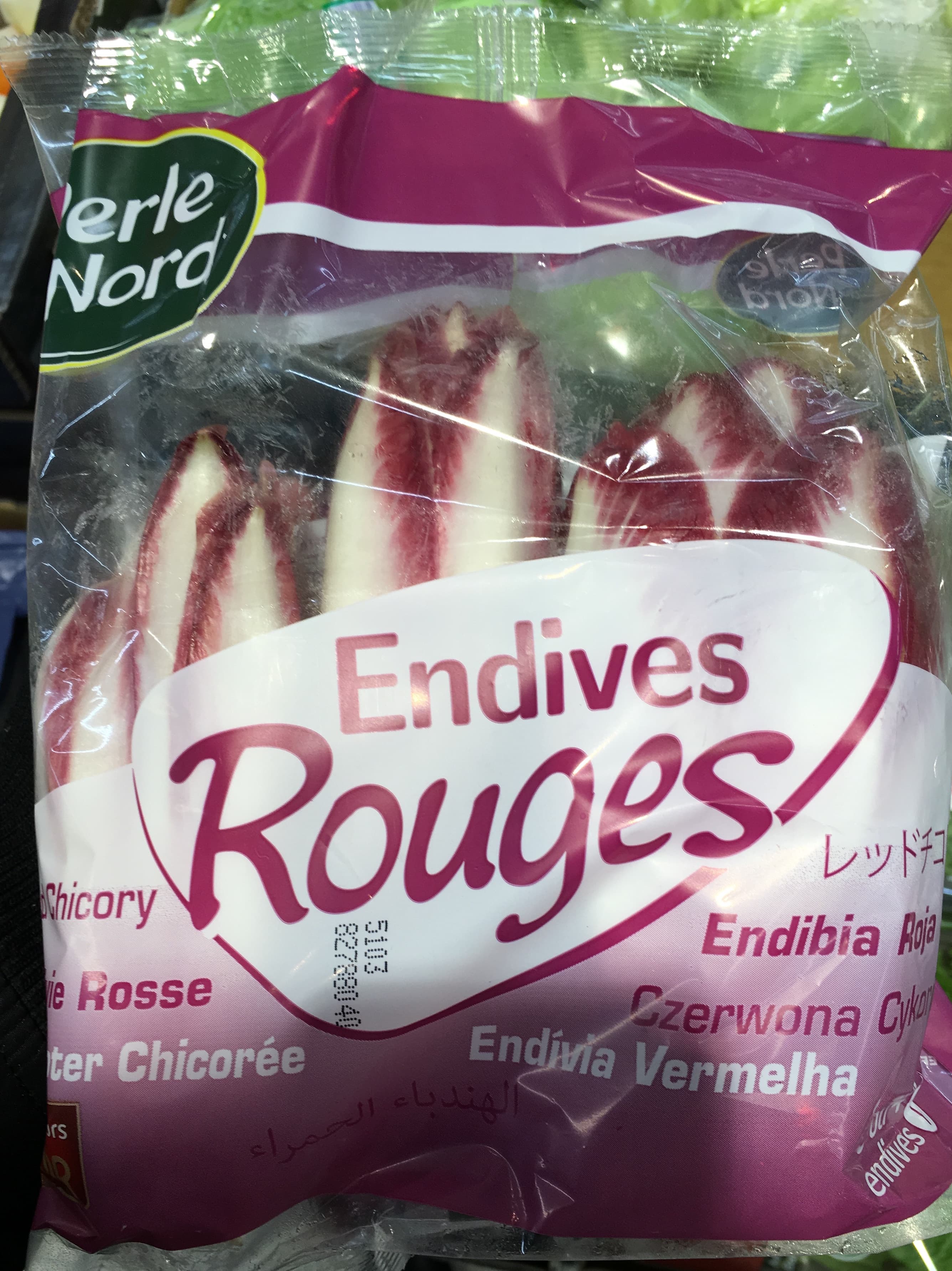 Perle du Nord Endives Rouges packshot