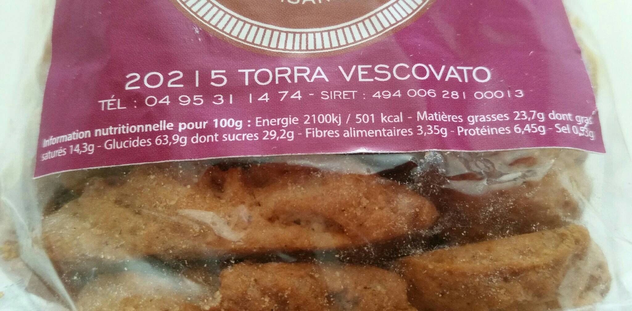 Marioni Canistrelli au vin blanc packshot