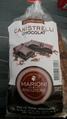 Marioni Biscuiterie Canistrelli Chocolat packshot
