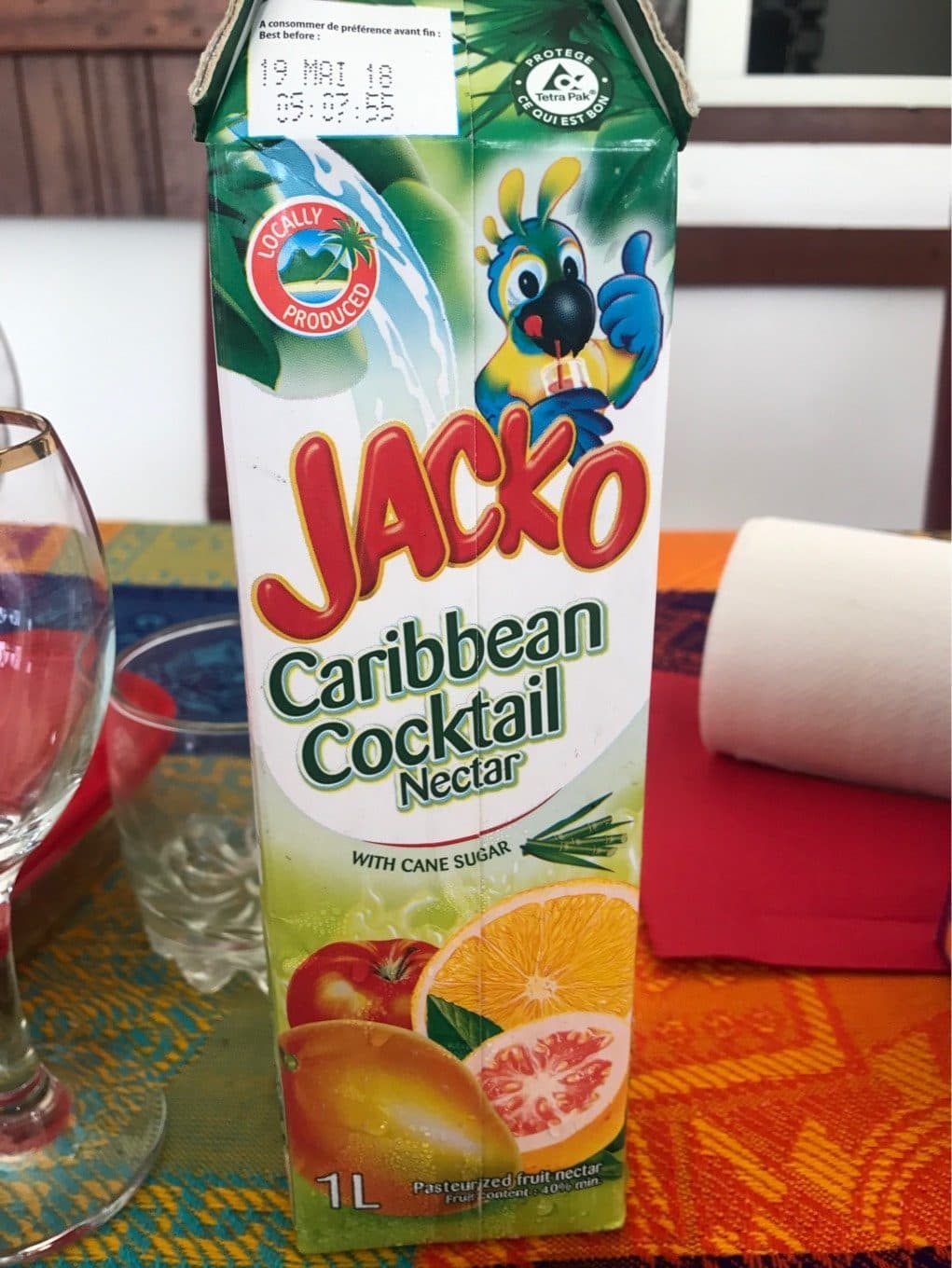 Jacko Nectar cocktail des caraibes packshot