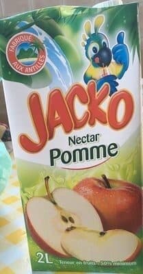 Jacko Jus nectar pomme packshot