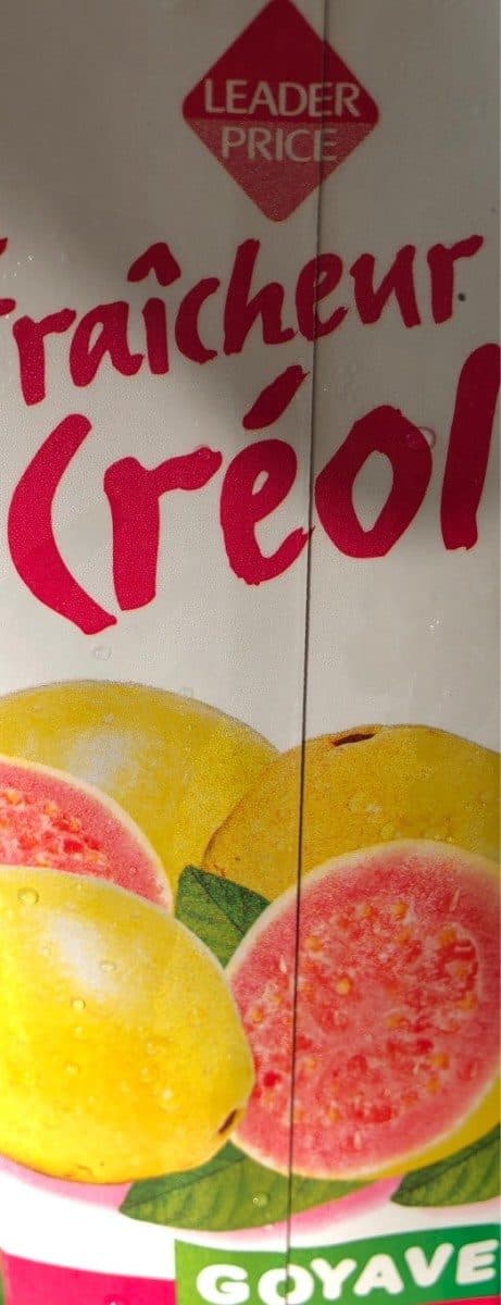 Leader Price Fraicheur Créole goyave packshot