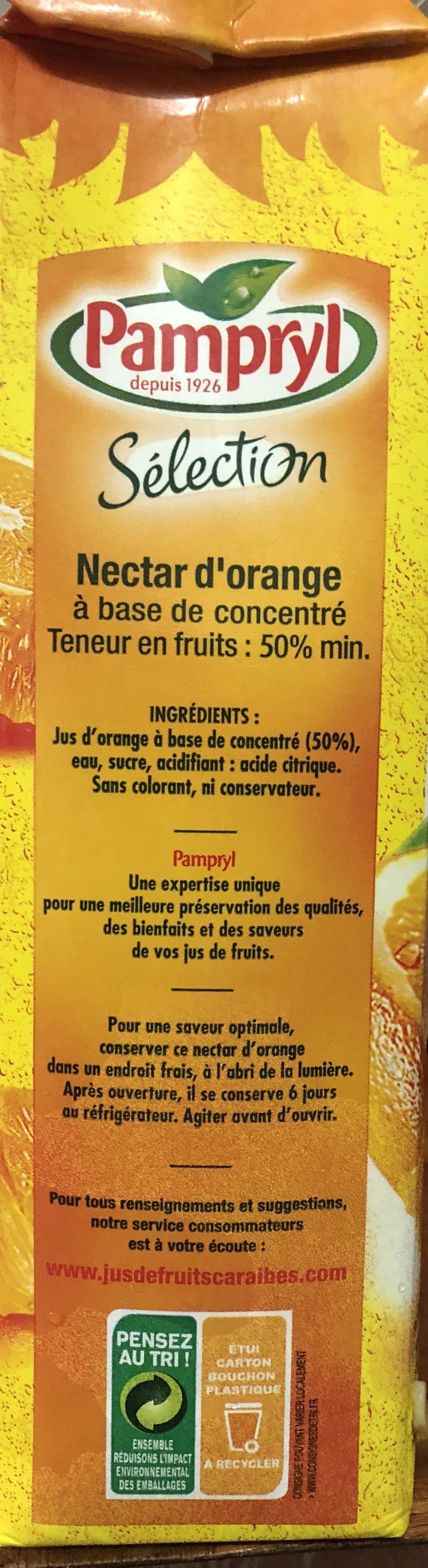 Pampryl Nectar d'orange packshot