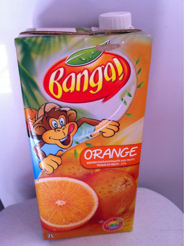 Banga Jus De Fruit Orange packshot