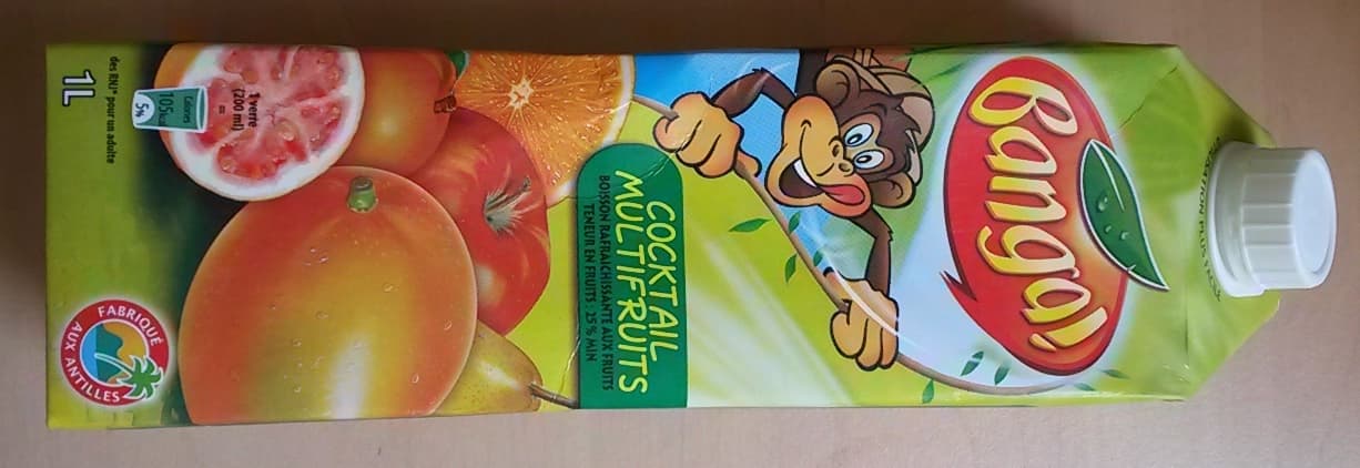 Banga Cocktail multifruits packshot