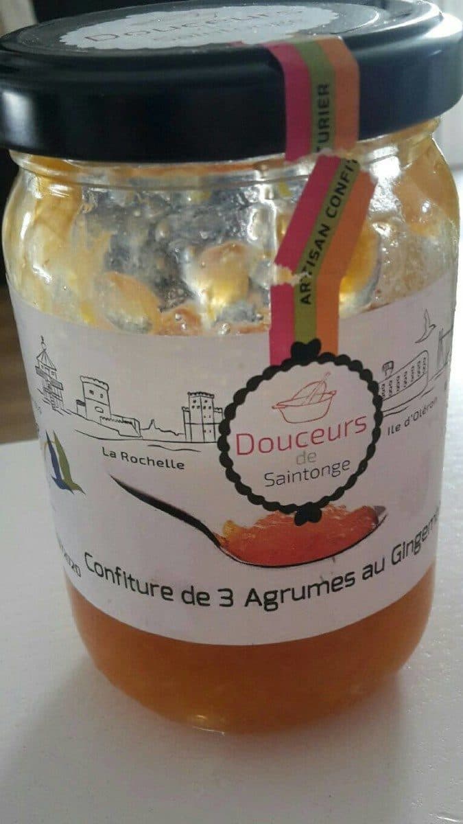 Open Food Facts Confiture de 3 agrumes au Gingembre packshot