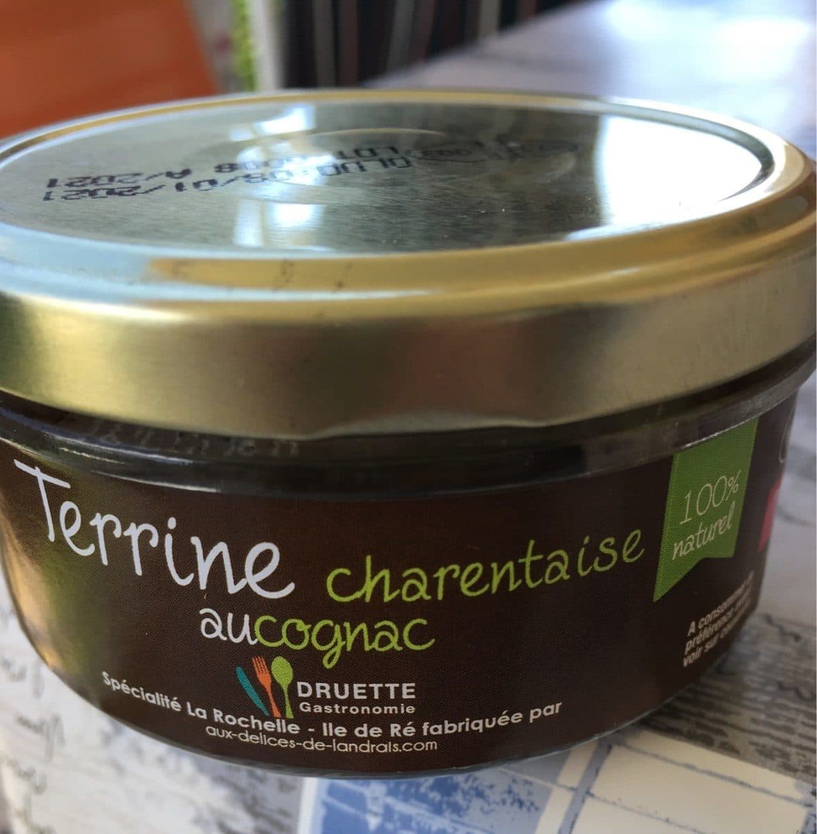 Open Food Facts Terrine Charentaise au Cognac packshot