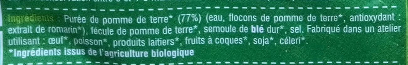 Les artisans du bio Gnocchi traditionnel à poêler BIO 300g packshot