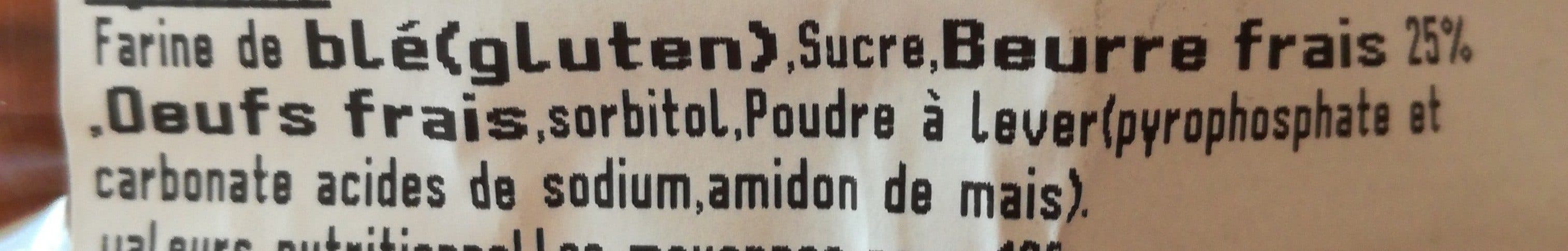 Biscuiterie Guegen & Fils Quatre-quart Breton Pur Beurre - Biscuiterie Guegen & Fils packshot