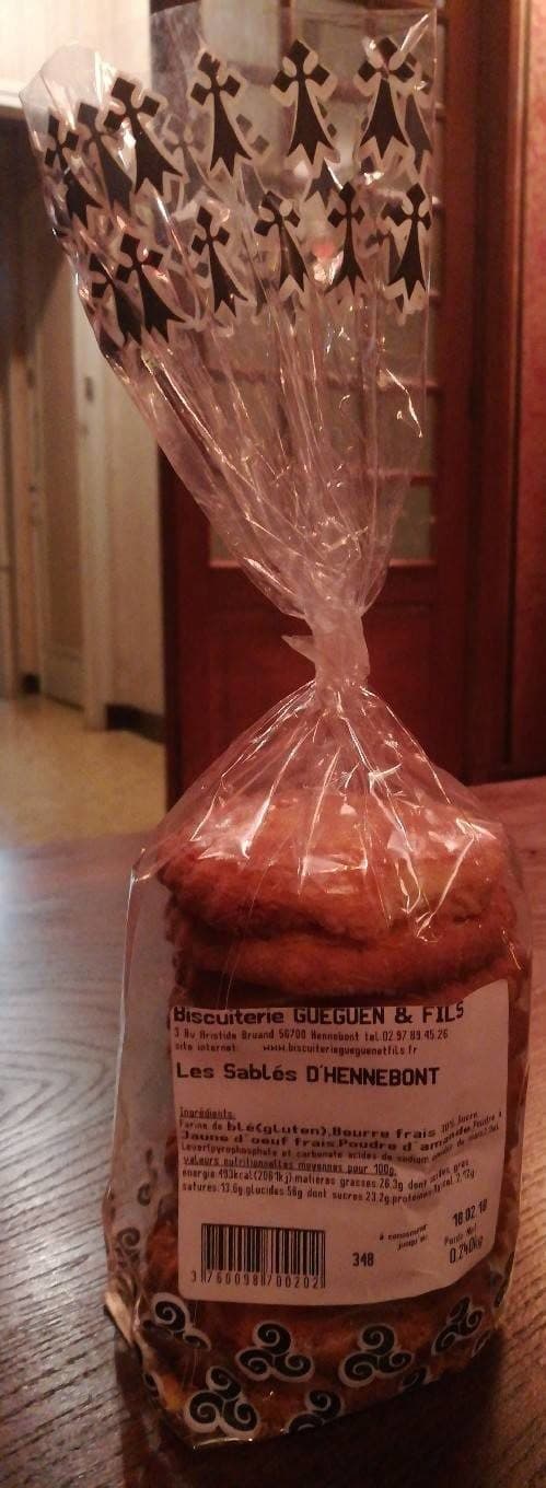 Biscuiterie Guegen & Fils Les sablés d'Hennebont packshot