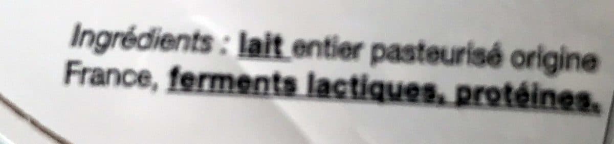 Open Food Facts Yaourt artisanal nature packshot