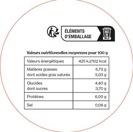 Laiterie la Côtière Faisselles moulées à la louche packshot