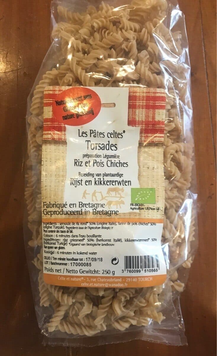 Open Food Facts LES PATES CELTES TORSADES packshot