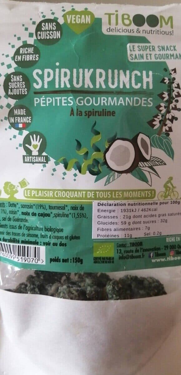 Tiboom Spirukrunch packshot