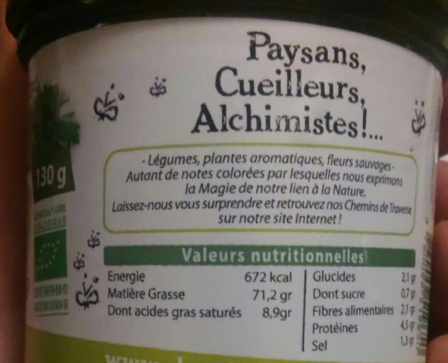 Open Food Facts Pesto de coriandre packshot