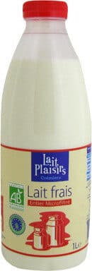 Lait Plaisirs LAIT FRAIS ENTIER MICROFILTRE packshot