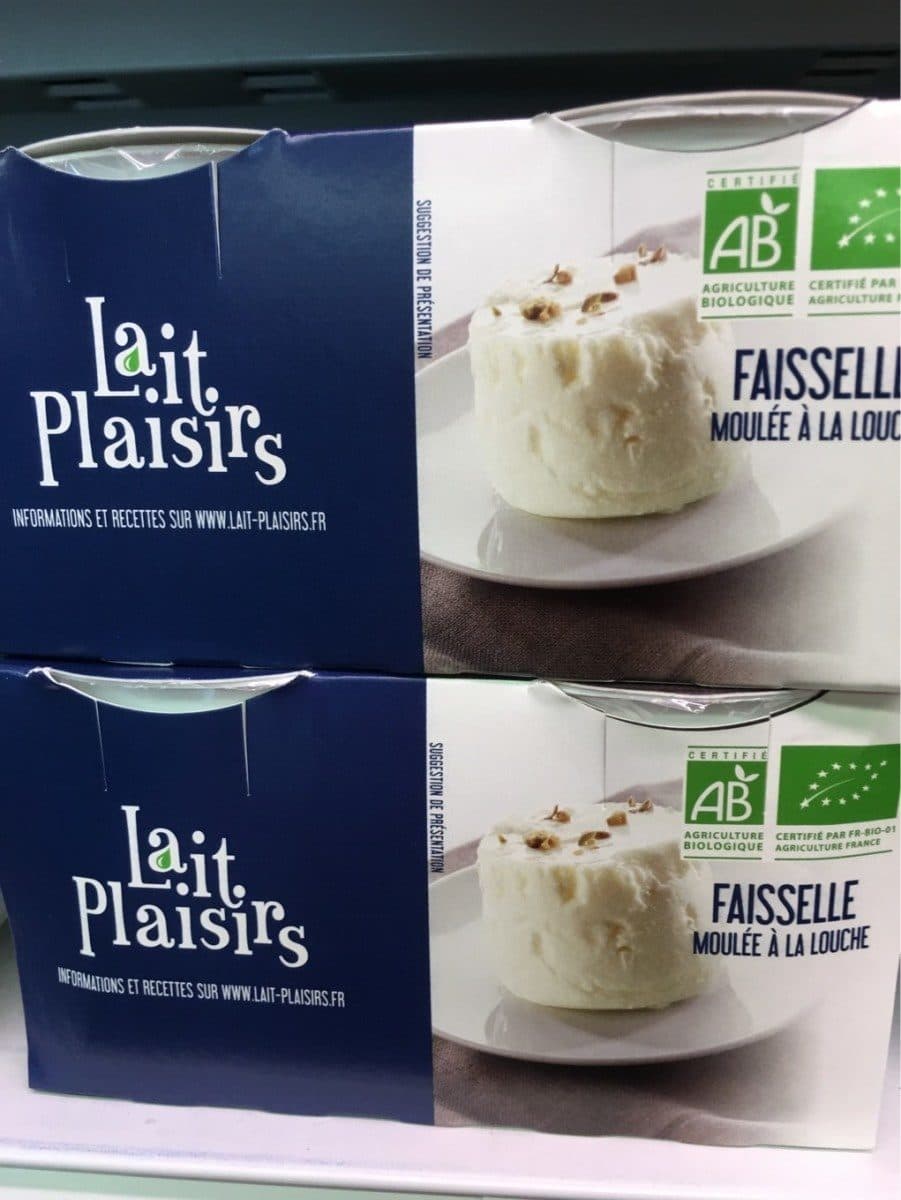Lait Plaisirs Fromage Blanc En Faisselle 4X100G Lait Plaisir packshot