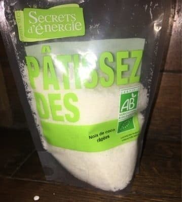 Secrets d’Energie Noix de coco râpée packshot