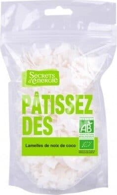Secrets D’énergie NOIX DE COCO LAMELLE SACHET packshot