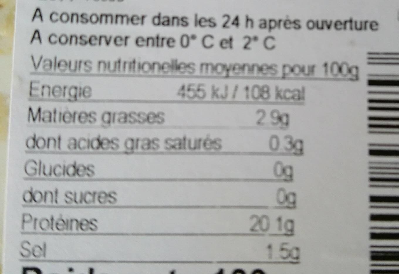 Délices D'o Gambas Decort Sesame-basilic 40-60 packshot