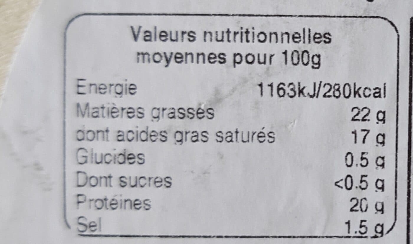 Lait Plaisirs Camembert au lait cru packshot