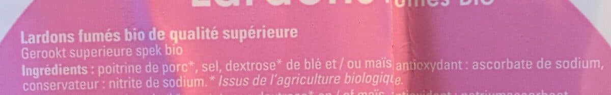 Osé Bio LARDONS FUMES packshot