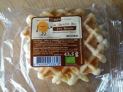 Tigato La Gaufre Bio Pur Beurre packshot