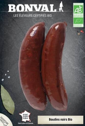 Bonval Le Boudin noir Bio packshot