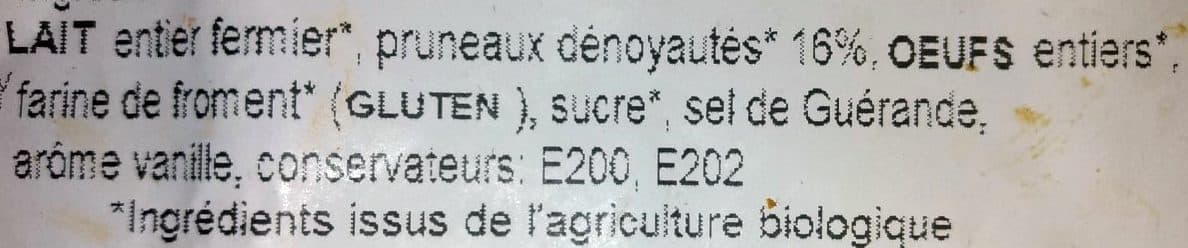 Open Food Facts Far Breton Bio aux Pruneaux packshot