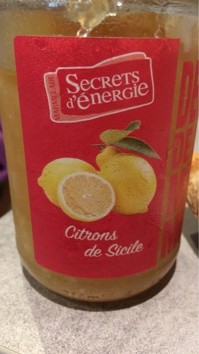 VIA BIO Marmelade de citron de Sicile packshot