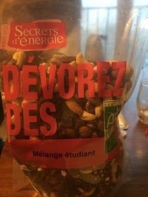 Secrets d energie Epicerie / Fruits Secs Et Purées / Fruits Secs Bio packshot